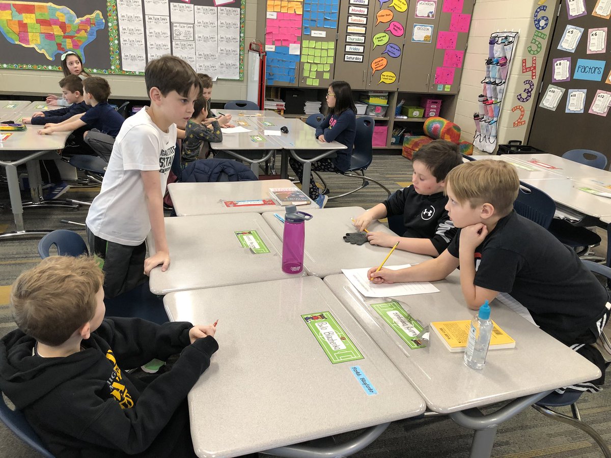 Ms_Klein_'s tweet photo. Pioneers share out our 7 Points of Pride, then each group worked together to create a short skit about their Pearson Point of Pride. #pioneersettlements https://t.co/JUiIIN5usU