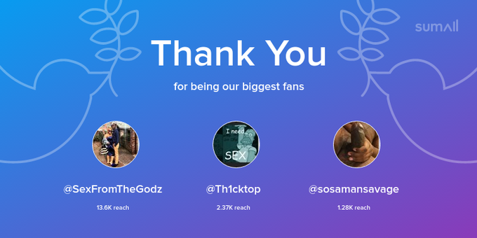 Our biggest fans this week: @SexFromTheGodz, @Th1cktop, @sosamansavage. Thank you! via https://t.co/MQbZ2Va1B6<a class="tags" target="_blank" title="On Twitter" href="/?out=eyJ0eXAiOiJKV1QiLCJhbGciOiJIUzUxMiJ9.eyJpYXQiOjE3MjA1MDMzMDgsImlzcyI6InR3cG9ybnN0YXJzLmNvbSIsIm5iZiI6MTcyMDUwMzMwOCwiZXhwIjoxNzUyMDM5MzA4LCJyZWRpcmVjdF91cmwiOiJodHRwczovL3R3aXR0ZXIuY29tL1NleEZyb21UaGVHb2R6In0.c-LvOxK7MOw6XWo0ZrUPn4H4ZTE1lMF8kmsJ7Yup7FpPRjnlJMVuF_AZvJN2tJsI1Rzs0HaMPKgtB2bvoa06yA">@SexFromTheGodz</a><a class="tags" target="_blank" title="On Twitter" href="/?out=eyJ0eXAiOiJKV1QiLCJhbGciOiJIUzUxMiJ9.eyJpYXQiOjE3MjA1MDMzMDgsImlzcyI6InR3cG9ybnN0YXJzLmNvbSIsIm5iZiI6MTcyMDUwMzMwOCwiZXhwIjoxNzUyMDM5MzA4LCJyZWRpcmVjdF91cmwiOiJodHRwczovL3R3aXR0ZXIuY29tL1RoMWNrdG9wIn0.iMhbMA6STp1JLhndKwT4CLmq0GwJjGqXb2n4FjrXdeHWCOgNdJxFkiKQmpulFNr5dydxIQb3rC3gU5JJkMPktw">@Th1cktop</a>