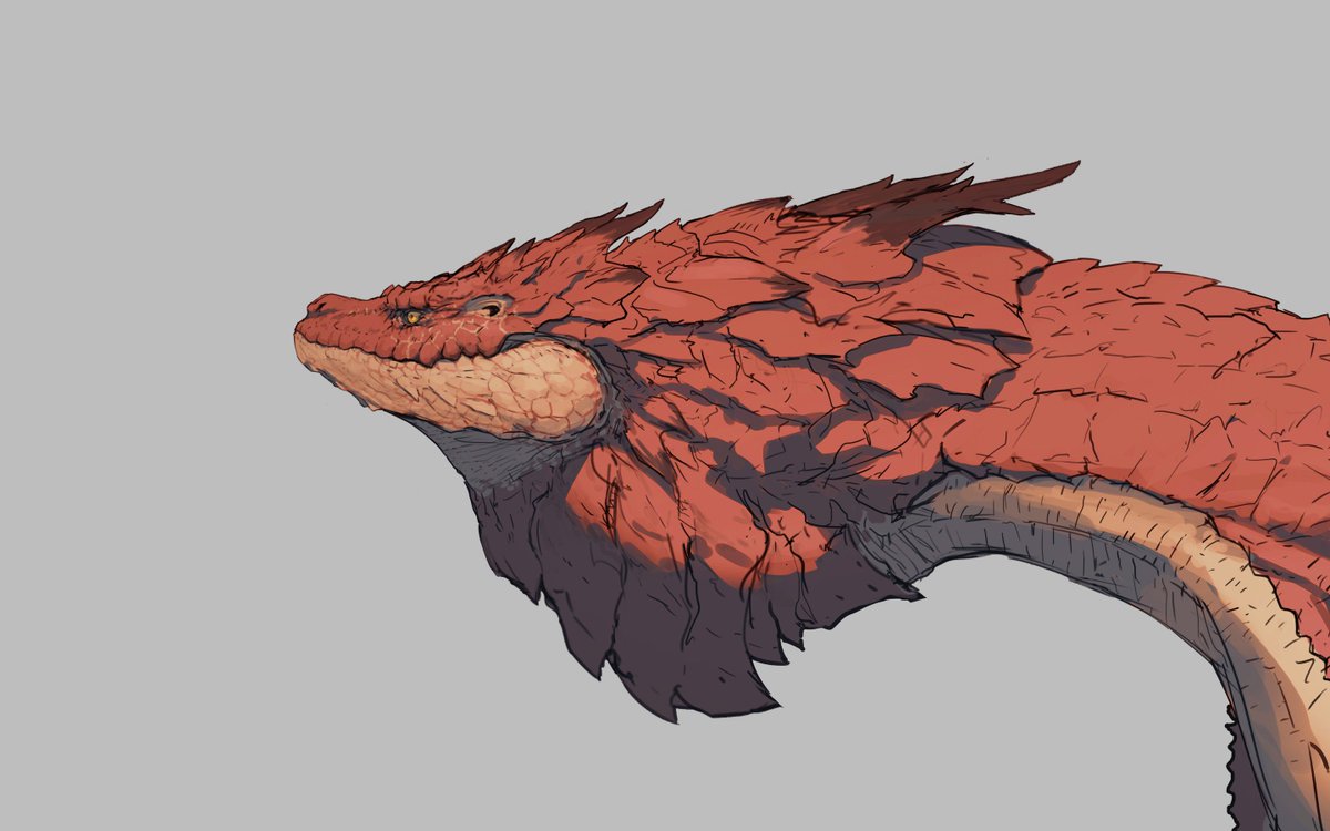 「ドラゴン

ずーと長いこと試行錯誤してる。 」|sonechのイラスト