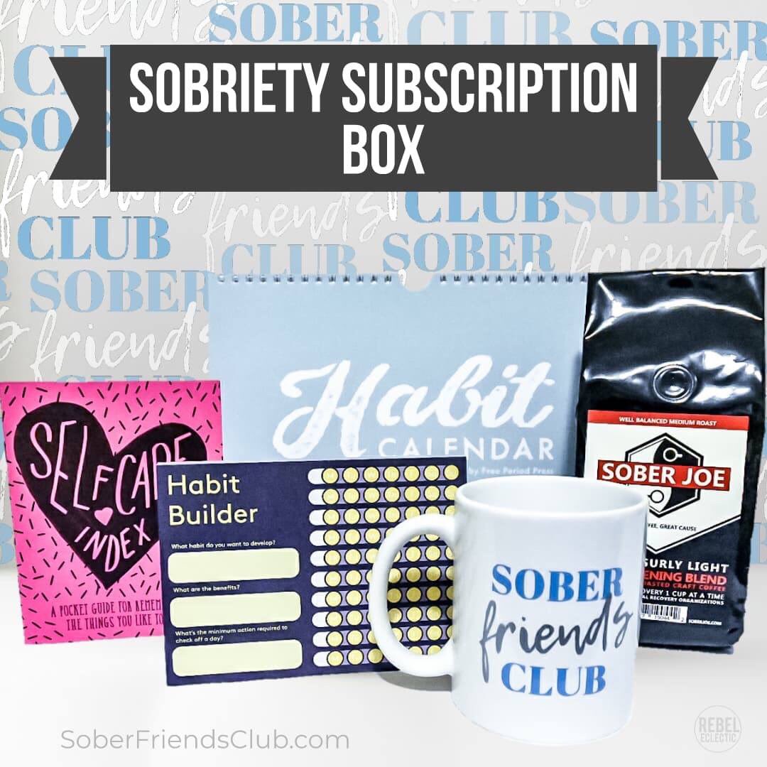 soberfriendsclb's tweet photo. Just 2 spots remaining for our March box!  We will sell out this weekend.  Subscribe now at https://t.co/vA6oME2M7z https://t.co/btTNfX03OO