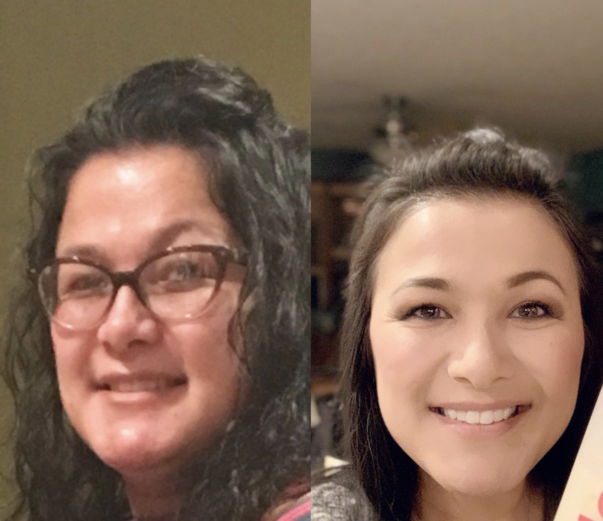 onemorebusymom's tweet photo. The picture on the left is me last January, the pic on the right is me now! #goals https://t.co/ABx1cKCI6p