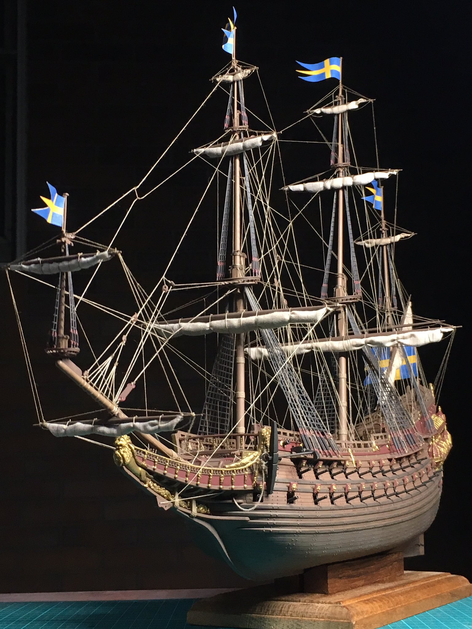 Tri Revell 1 150 Swedish Regal Ship Vasa 完成しました 帆船や戦列艦について色々勉強させられ試行錯誤な製作でしたがとても楽しかったです T Co Sgttq0nnfc Twitter Tri Revell 1 150 Swedish Regal Ship Vasa 完成しました 帆船や戦列艦について色々勉強させられ試行錯誤な製作でしたがとても楽しかったです T Co Sgttq0nnfc Twitter