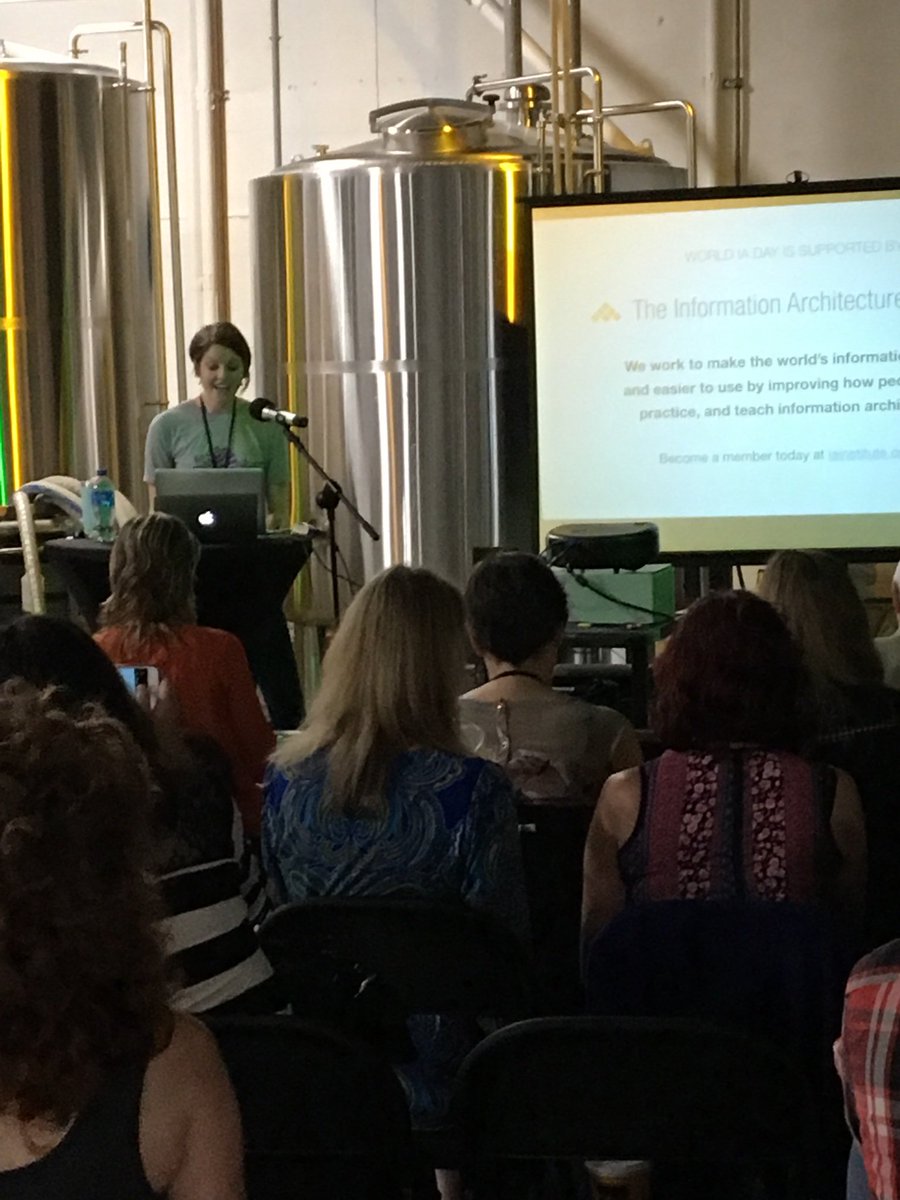 wiadtb's tweet image. World IA Day Tampa Bay Organizer Carlisle Stoup, kicking off our celebration! #WIAD19 #DesignforDifference