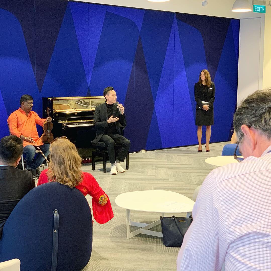 tzeoutofnothing's tweet photo. Had the great pleasure of presenting the finale program at @DukeCE ‘s Human Difference conference, performing and sharing about leadership, improvisation and embracing the unknown.
@TOensemble #DukeHumanDIfference #music https://t.co/ypjTSHM7Wu