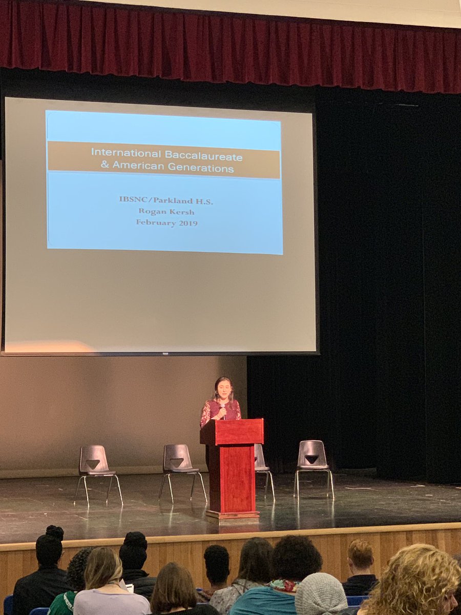 IB graduates speak about the benefits of IB at IBSNC Roundtable 2019.