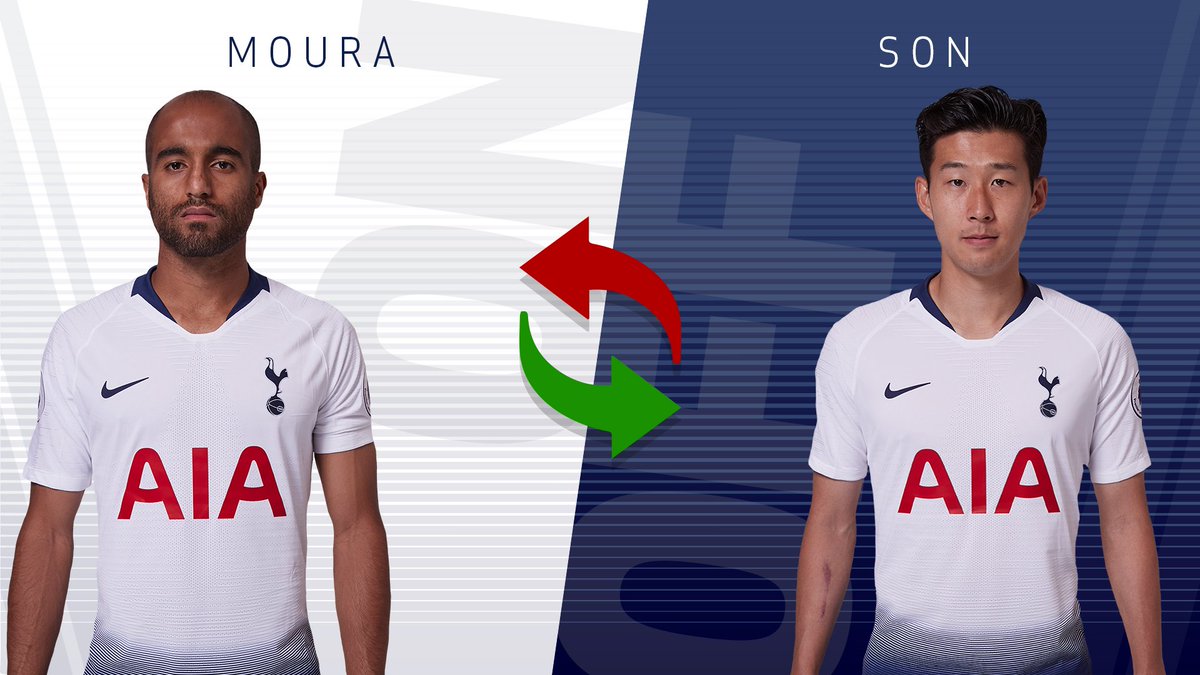 88 - Our final change:
↪️ @LucasMoura7
↩️ Heung-Min Son
⚽️ #Burnley 2-1 #THFC ⚪️