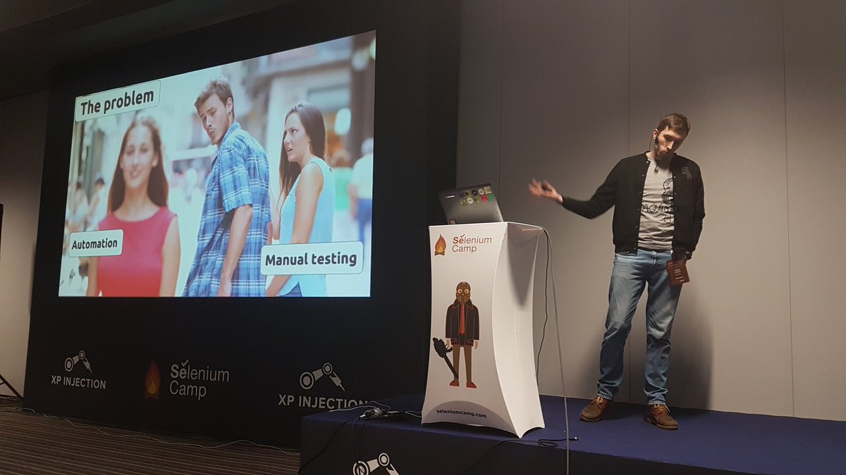 dkorobtsov's tweet image. "Each problem should have name and surname". - One of reasons of keeping test cases as code in vcs. From talk by @s_pirogov at #seleniumcamp .