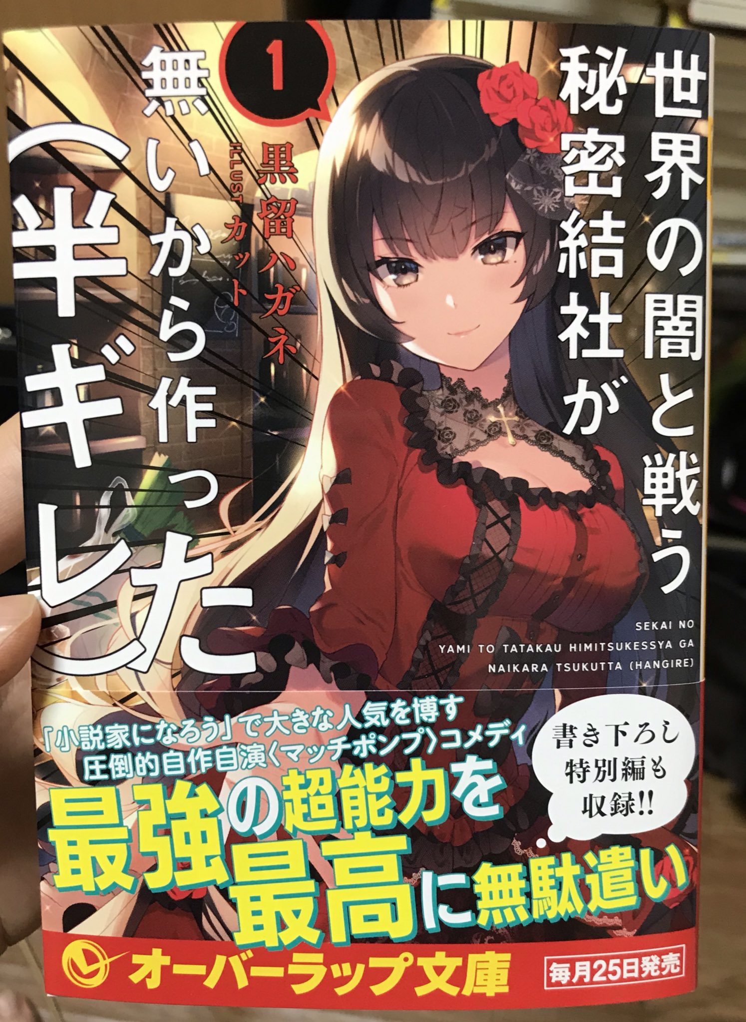 ひょろ En Twitter 世界の闇と戦う秘密結社が無いから作った 半ギレ 書籍版読了 突如超能力に目覚めた 高校生が非日常に憧れて鍛えるけど そのまま何も起こらず大人になってしまったから自分で秘密結社を作るお話 決めたぞ 脱サラだオラァ 俺が 俺