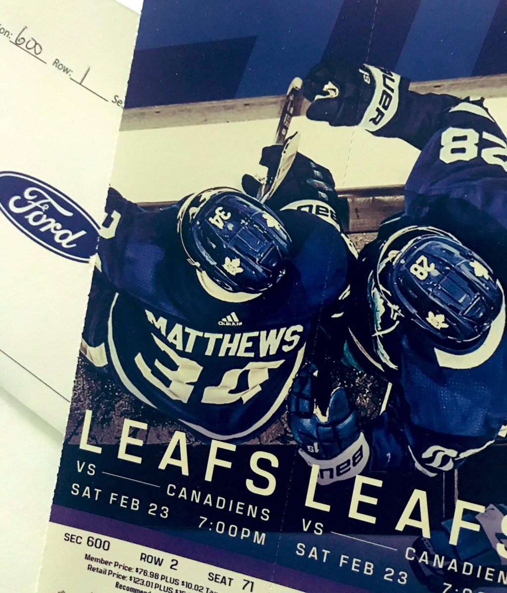 TheFordFANatic's tweet image. Saturday night against the Habs... and I’ve got a GAME DAY CHALLENGE for you! 
For a chance at 2 tix to the @MapleLeafs game: 
-Tell me why you choose the Leafs over the Habs 😈 
-Tag a fellow Leafs Fan 
-Use #FansGoFurther 
(full rules in bio). Ends at NOON