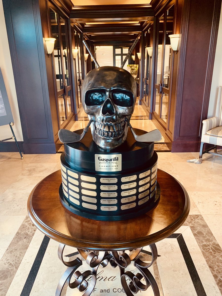 GasparillaGolf's tweet image. Coolest Trophy in Amateur Golf