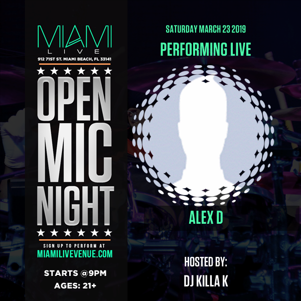 Vote for me to perform for $50K Grand Prize at #Miami LIVE Open Mic Spring Break Edition 3/23/19! c2clive.us/Ry2a9M #Coast2Coast