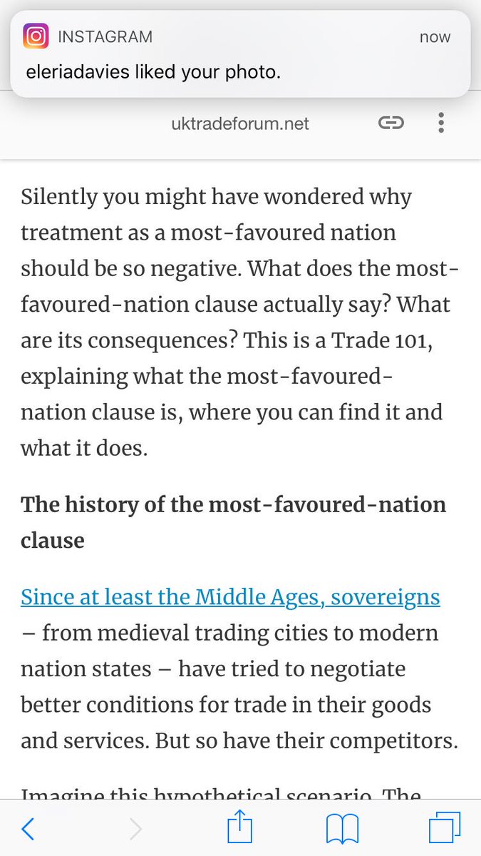 JimmyG2's tweet photo. So I��ve just used google to search ‘most favoured nation’ because a brexiter on @BBCRadio4 phoned in to say it’s a blindingly obvious solution.
People who phone up are so sure they understand it - but the phrase means pretty much the opposite.
#anyanswers
#alittleknowledge https://t.co/V5FLuLOx1z