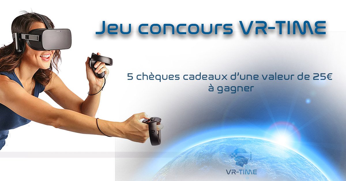 time_vr's tweet photo. VR-TIME fête ses 1 an 😍 Gagnez 5 chèques cadeaux d’une valeur de 25 euros valables 3 mois 🎁
- Retweetez cette publication
- Suivez nos comptes FB : https://t.co/Grh0wI8ROQ &amp; IG : https://t.co/YJP9dNDP09
- Identifiez un ami dans ce post https://t.co/MGOZqn9Deh