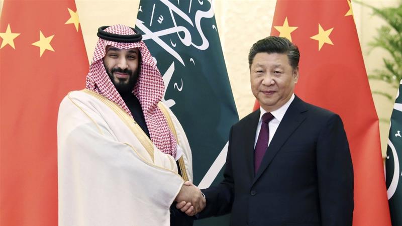 AJEnglish's tweet image. Saudi Crown Prince MBS supports China's right to undertake "anti-terrorism" and "de-extremism" measures, in remarks activists lambasted as defence of Beijing's crackdown on its Uighur Muslim minority aje.io/v3n4l