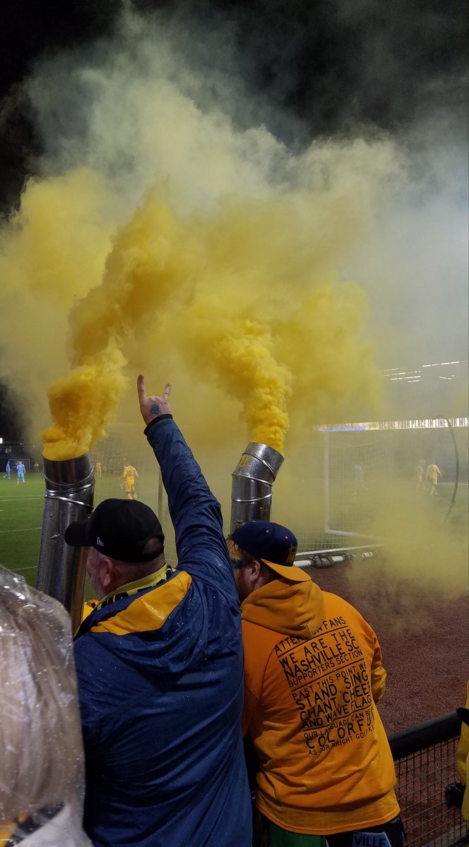 wild_flower752's tweet photo. Yep. That's my guy @MolesNSC supporting our @NashvilleSC boys. #rigmaster #poppasmoke https://t.co/vIxHCYtH9h
