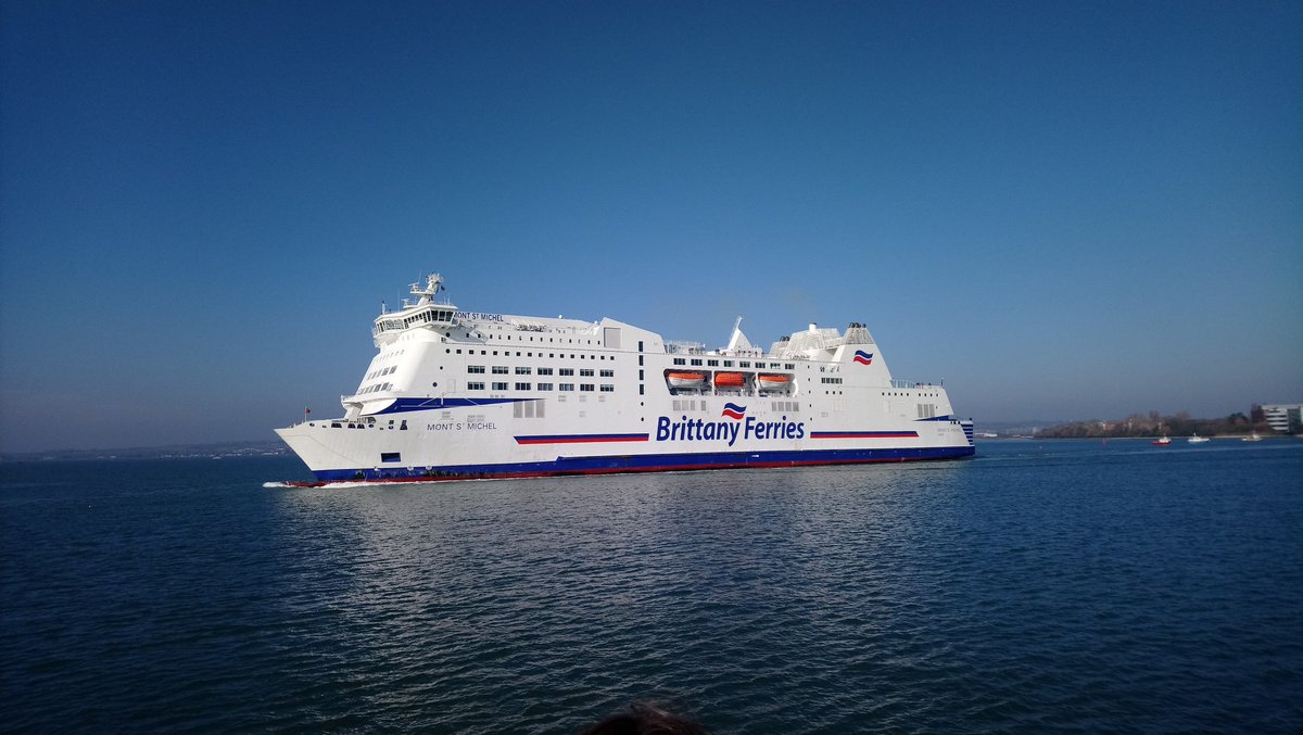 @BrittanyFerries Just gone past #MountStMichel On #HarbourTourBoat