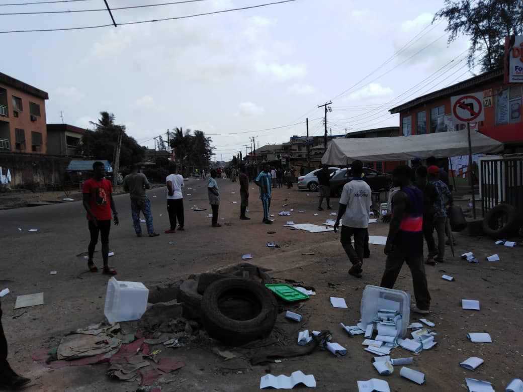 Fgabby07's tweet photo. Ajao Estate.... All igbos dominated areas vote are been destroyed. By Who? https://t.co/CIaMF1aU8X