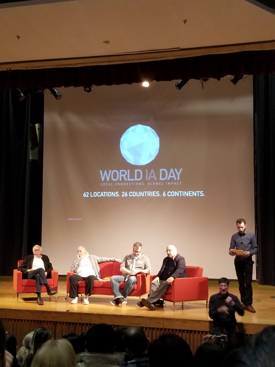 rebeccajforman's tweet image. #wiadbos is live! #Boston #WIAD19