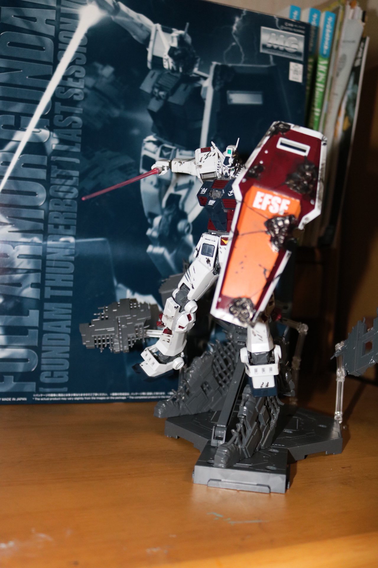 MG ガンダムサンダーボルト フルアーマーガンダム サイコザク ラスト MG ガンダムサンダーボルト フルアーマーガンダム サイコザク ラスト