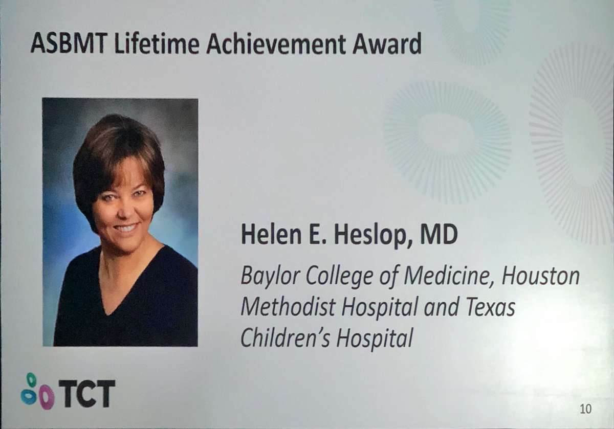 CIBMTR's tweet photo. Congratulations Helen! #tctm19 @ASBMT https://t.co/ion9QOVubq