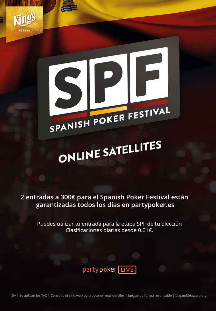 SPFpoker's tweet photo. La próxima parada del #SPFNational será en @granviapoker pero recuerda que podrás utilizar tu entrada para la parada que elijas. 😍

@CasinoCastellon @CasinoBilbao o #CasinoAdmiralSevilla te están esperando. 💪

¡Y, por supuesto, @PokerroomKings en Julio! 🇨🇿

#RoadToSPF https://t.co/yKoGRzKYEo