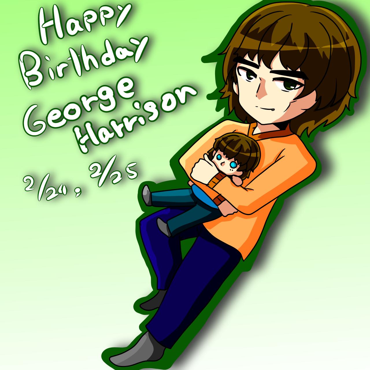 Happy Birthday George Harrison! 