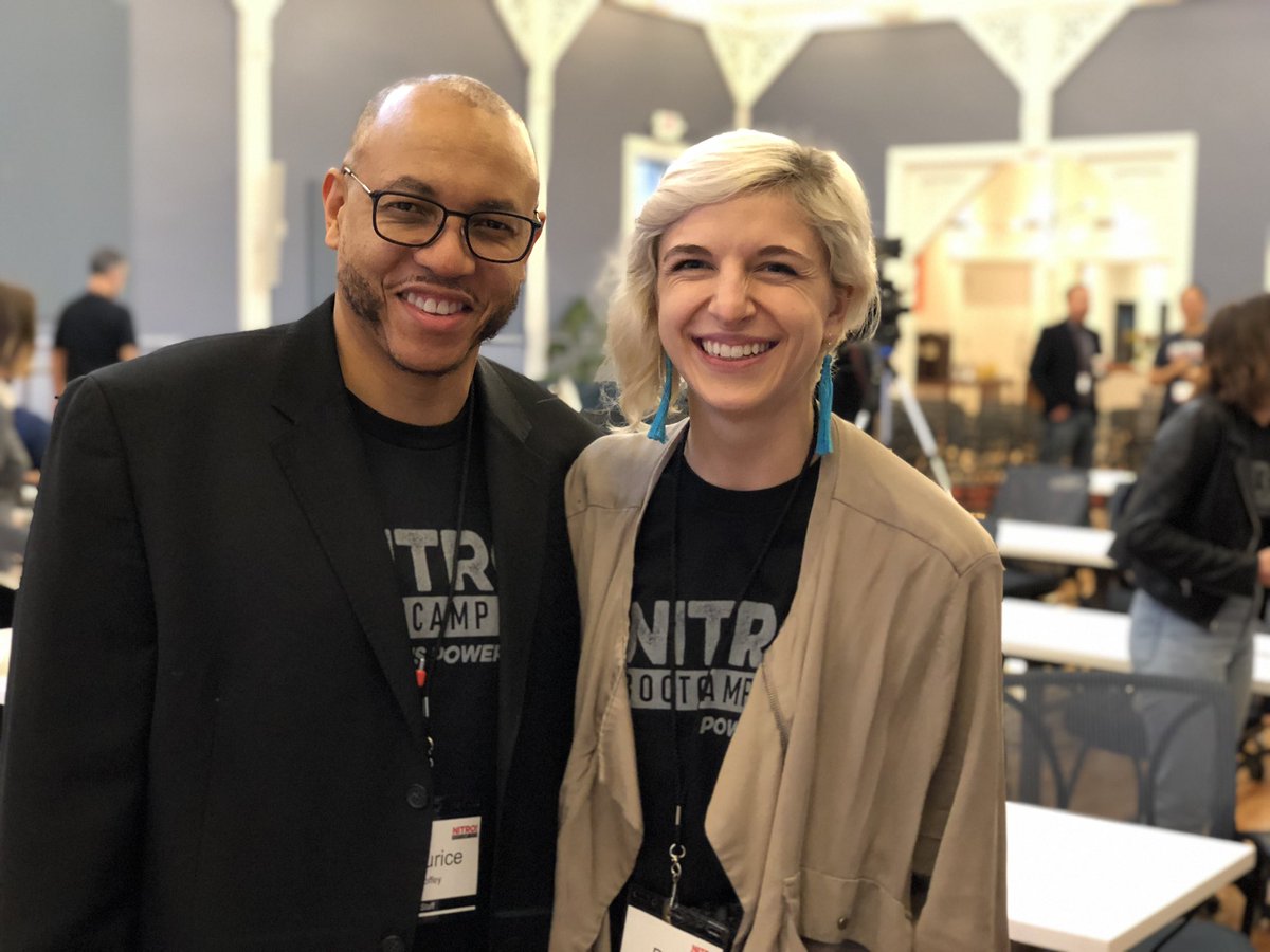 untoldcontent's tweet photo. After 4 months of concepting, contenting, and designing... #NitroBootcamp is here! It’s been an honor to serve as lead content strategists for this minority business tech acceleration program. #startup #startupcincy #minorityowned #womenowned https://t.co/N2BOHe0my7