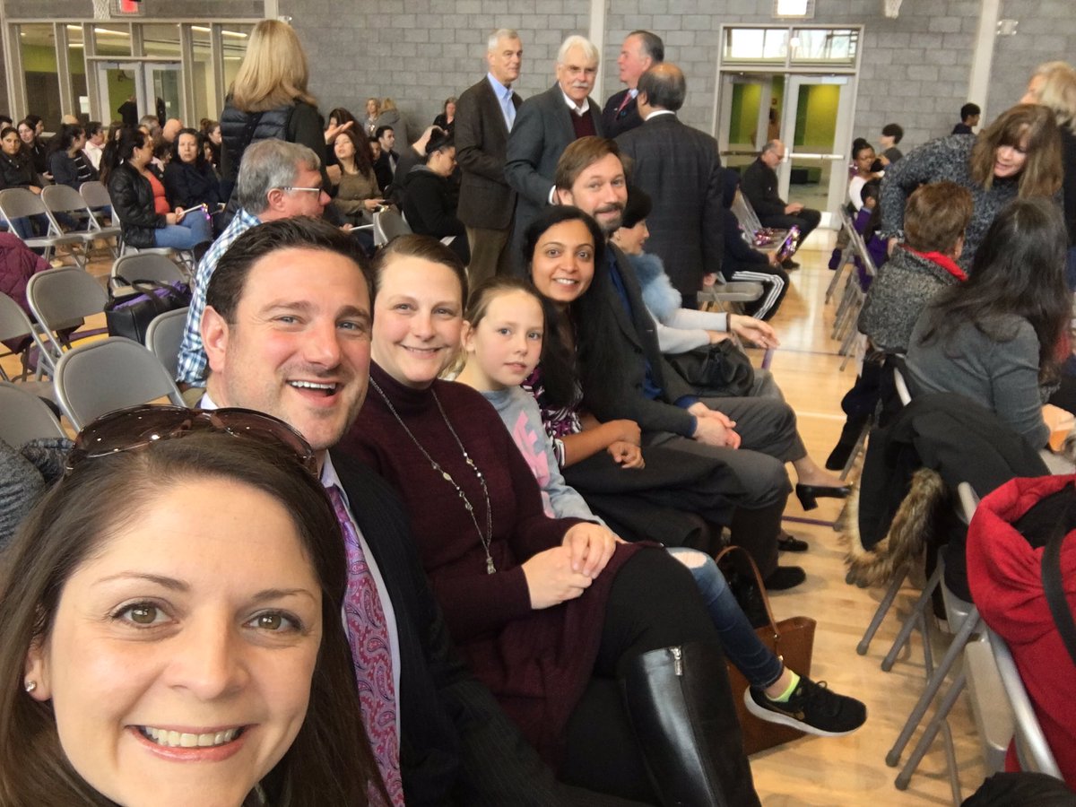 KaraBacik's tweet photo. New Lebanon Elementary School Ribbon Cutting!!! #TSKPSTUDIO #Gilbane #ConstructionSolitionsGroup #Greenwich https://t.co/yZKzVoCn9j