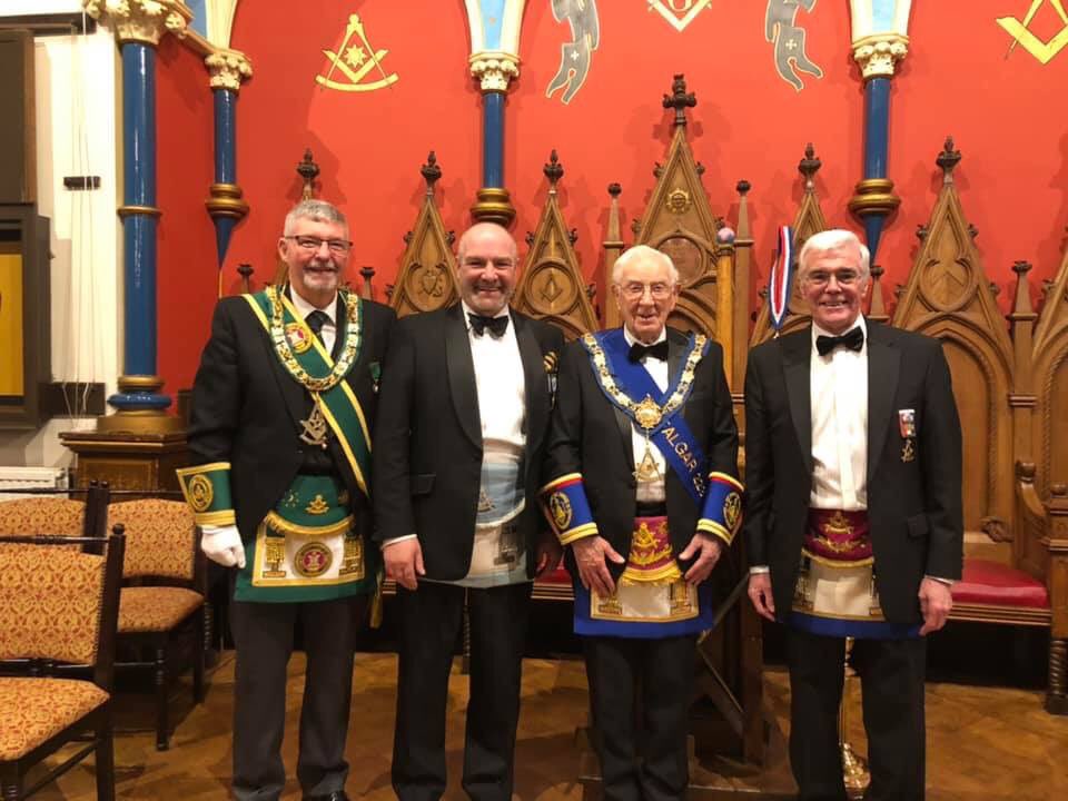 New Master installed at Lodge Trafalgar No. 223 - at 92 years young. #ageisjustanumber <a href="/ScotsMasons/">Scottish Freemasons</a>