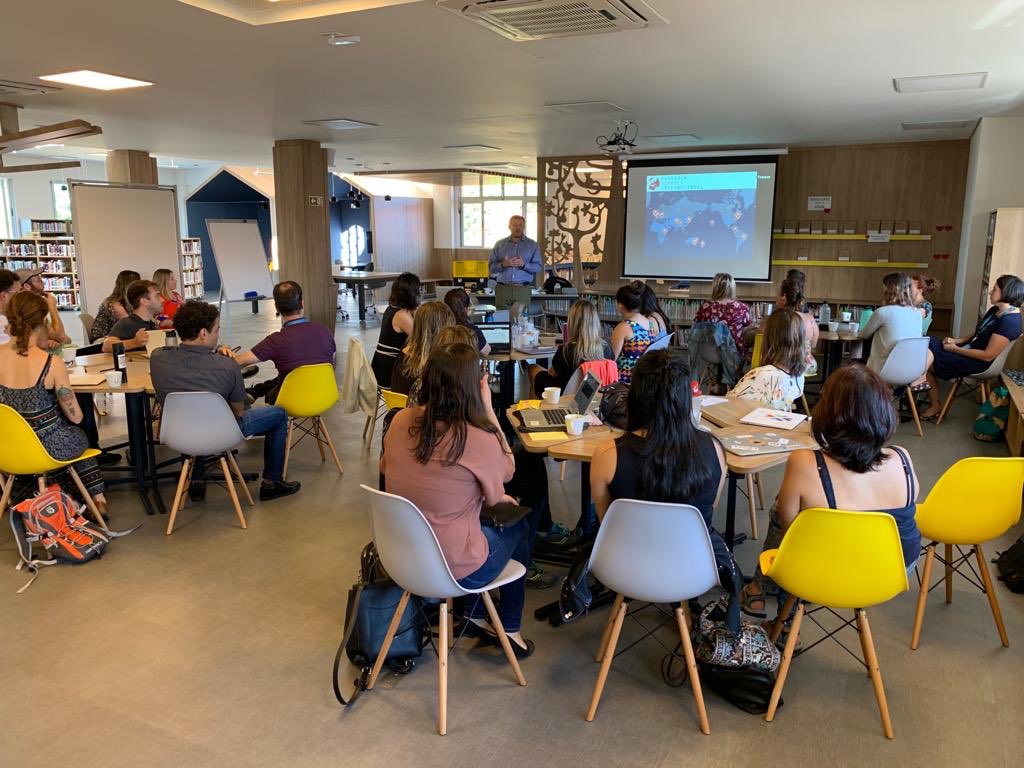 BryanBibbysmith's tweet photo. Professional learning, looking at our data, seeking patterns, defining problems with Harvard RSI. #ISCBrazil https://t.co/aNdTD4Ohm2