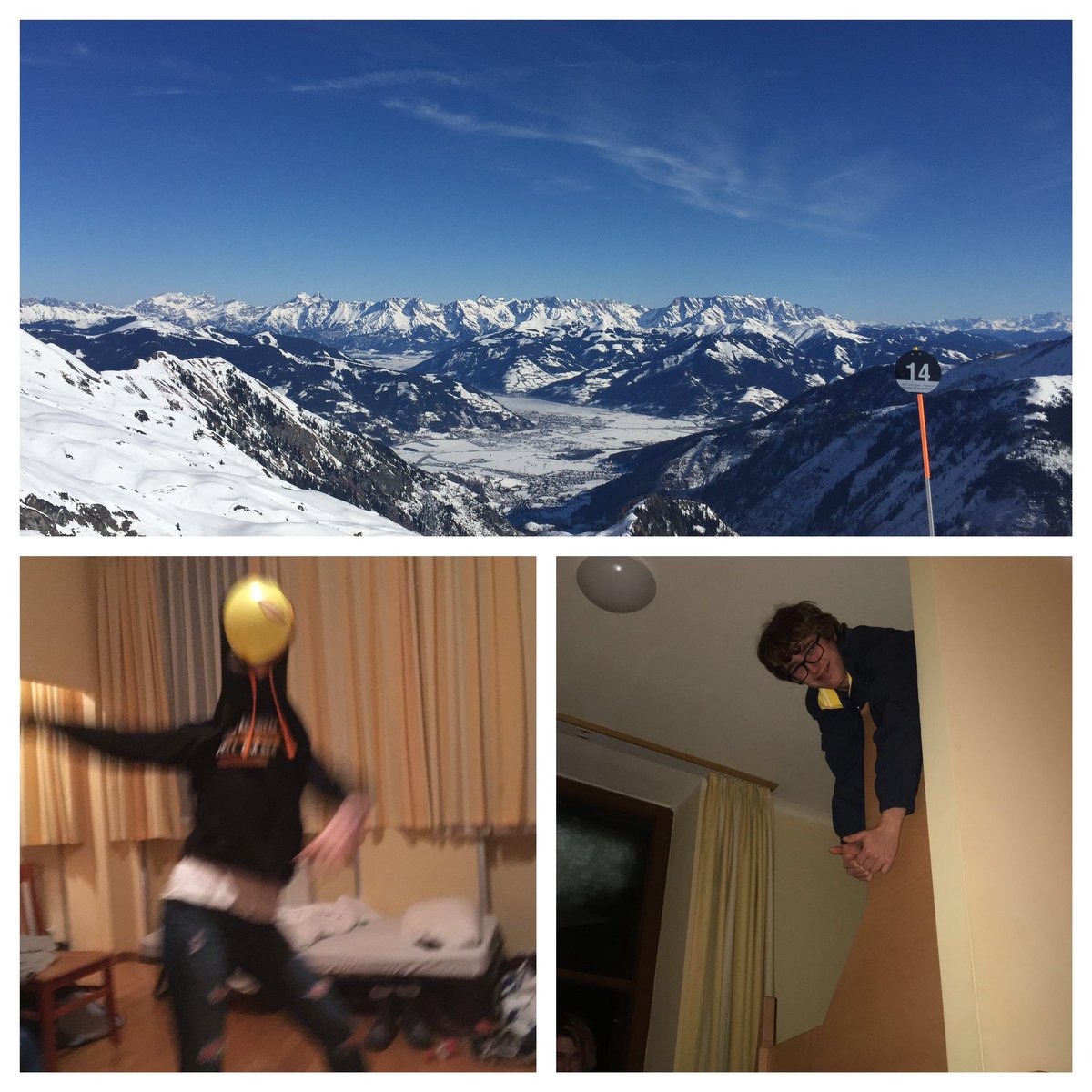 IscaTrips's tweet photo. To sum up the week, here’s a montage of the best photos taken by pupils this week. #iscaskitrip2019 🇦🇹🚠⛷ https://t.co/i4oBYfA1gj