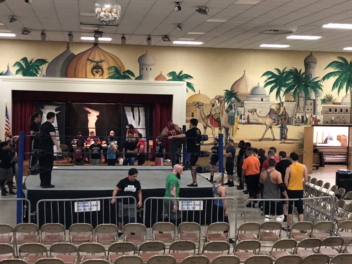 aiwrestling's tweet photo. The AIW New Talent Initiative has begun. https://t.co/btZtJMjax4
