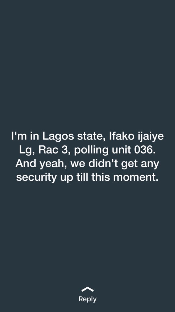 Chef_Stock's tweet photo. Please repost till it get to the appropriate quarters #Elections2019 #INEC #NigeriaDecides2019 #nigeriavotes2019 #twittervoters #AllNigerianLivesMatter #corpersreachout2019 #nigeriacorper #corpersnotslave #corper https://t.co/BiZZpmbBog