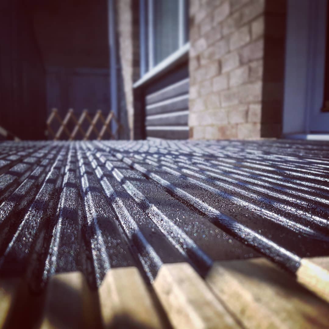 JonnoMetalcraft's tweet photo. We can look after your full job, metalwork and more...  This ramp was needed to help an elderly lady in and out of her home. It was a joy to provide this beautiful aggregate grip decking ramp with a bespoke steel balustrade and handrail

#metalcraft #fabrication #welding #bespoke https://t.co/U0L49B4f7P
