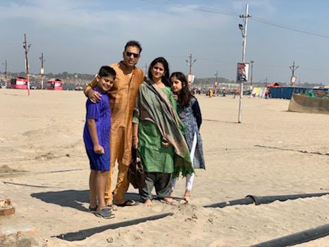 VVSLaxman281's tweet photo. Was fortunate to be a part of the #KumbhMela and take a holy dip in the Sangam today. Har Har Gange 🙏🏼 https://t.co/gJRLgxutdz