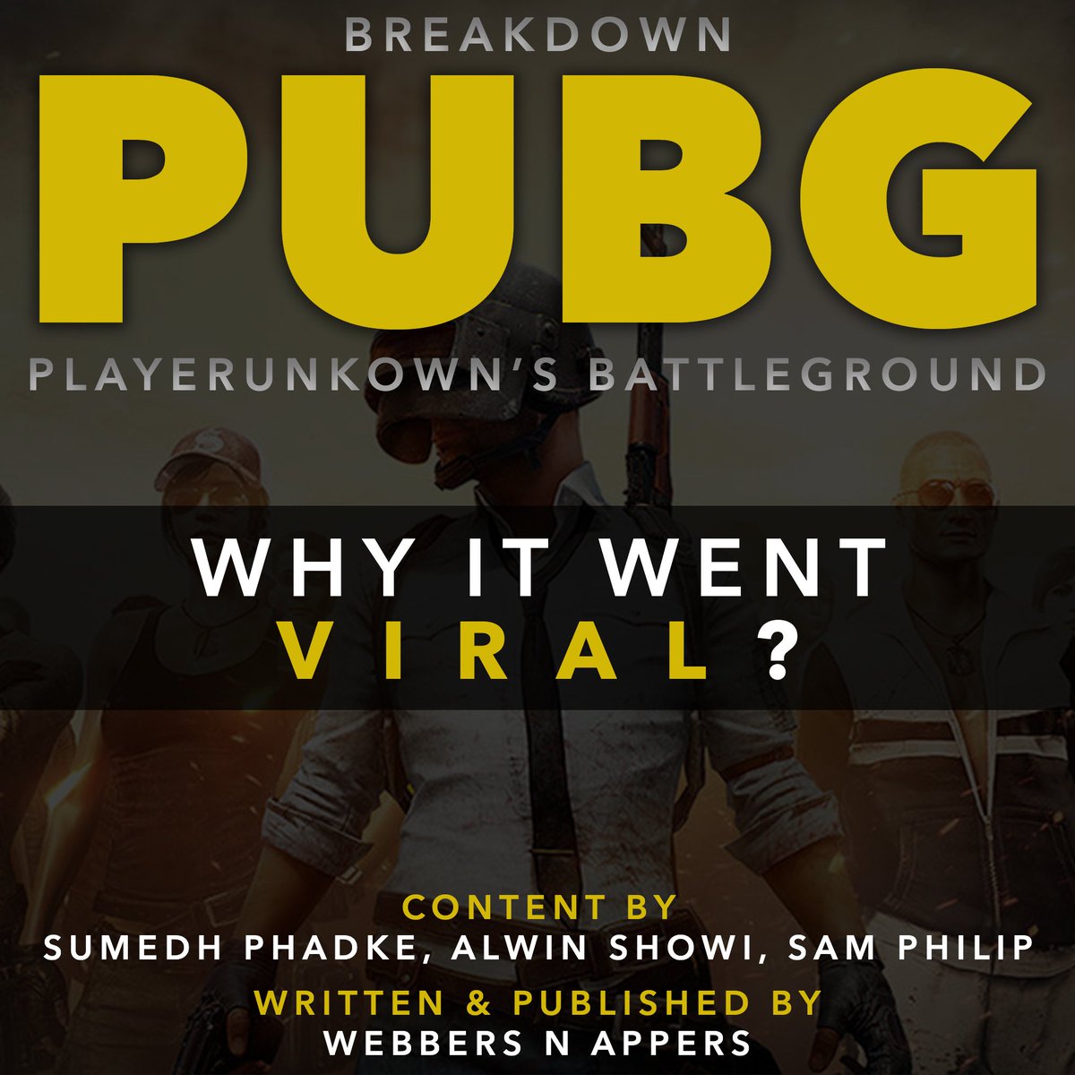 WnA_Official's tweet photo. Learn the Secret of how PUBG became Viral
Here are the |8 Most Crucial Factors| behind the Humongous Success of PUBG in 2018
.
https://t.co/ynWoXfHC6t  
Content By
Sumedh Phadke
Alwin Showi
Sam Philip
#pubg #pubgmobile #blog #pubgindia #pcgaming #gaminglife #gamingblog #pubglover https://t.co/rDzKWlHy9u