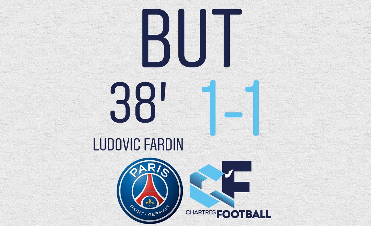 CChartresFoot's tweet photo. #N2 #National2 #GroupeC #Football #FFF #Soccer #Chartres #Paris #PSG #ParisSaintGermain #PSGCCF #ICICESTCHARTRES #AllezChartres https://t.co/pkkSqEzq8W