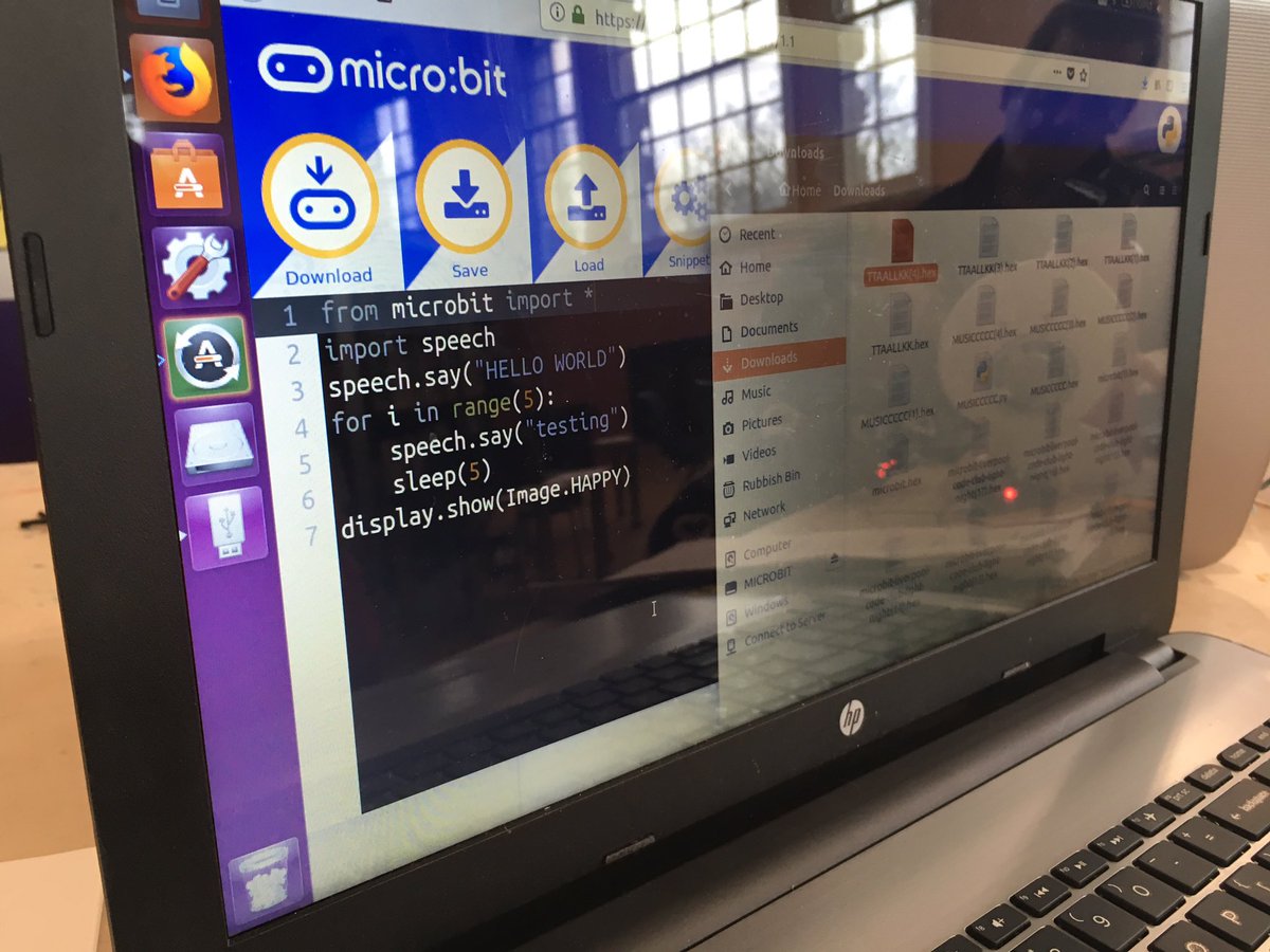 liverpoolcode's tweet image. We’re at @Liverpoollib Toxteth Library today, making robots talk with #python and #microbit