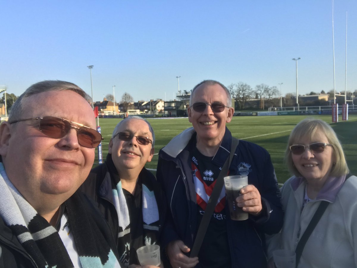 Here for London Broncos v Castleford  #comeonlondon
