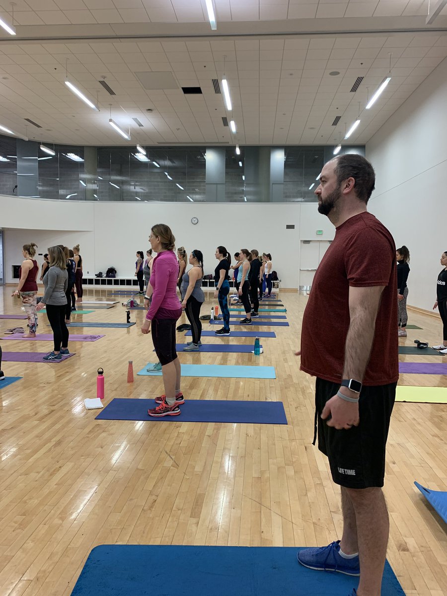 SteveLaTart's tweet photo. Early fitness at @mspmag #mspfitfest a great event sampling all types of classes and hearing from some amazing experts https://t.co/vEk2VbDNLi