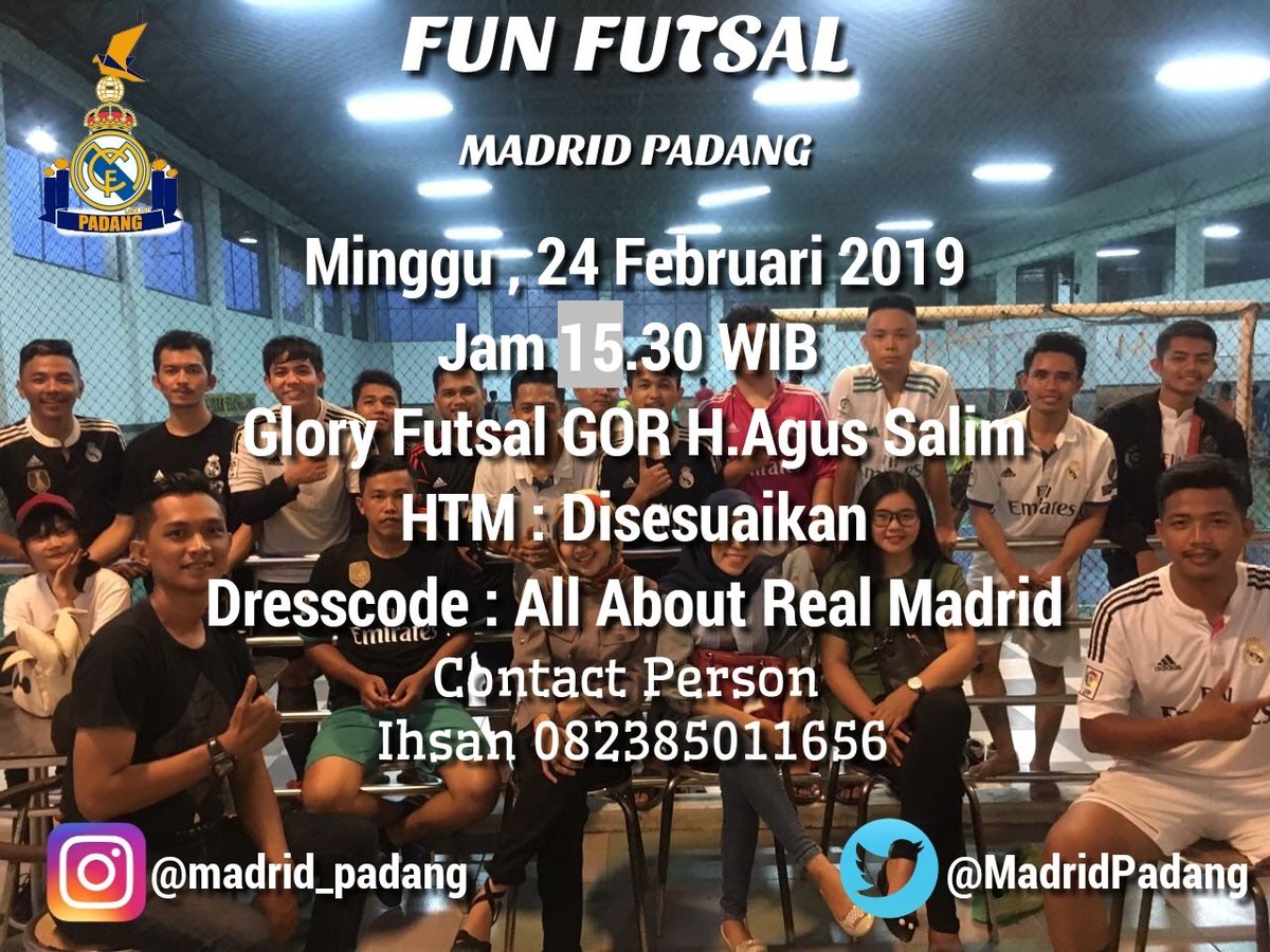 Fun futsal besok guys !!! Yuk ramaikan !!!