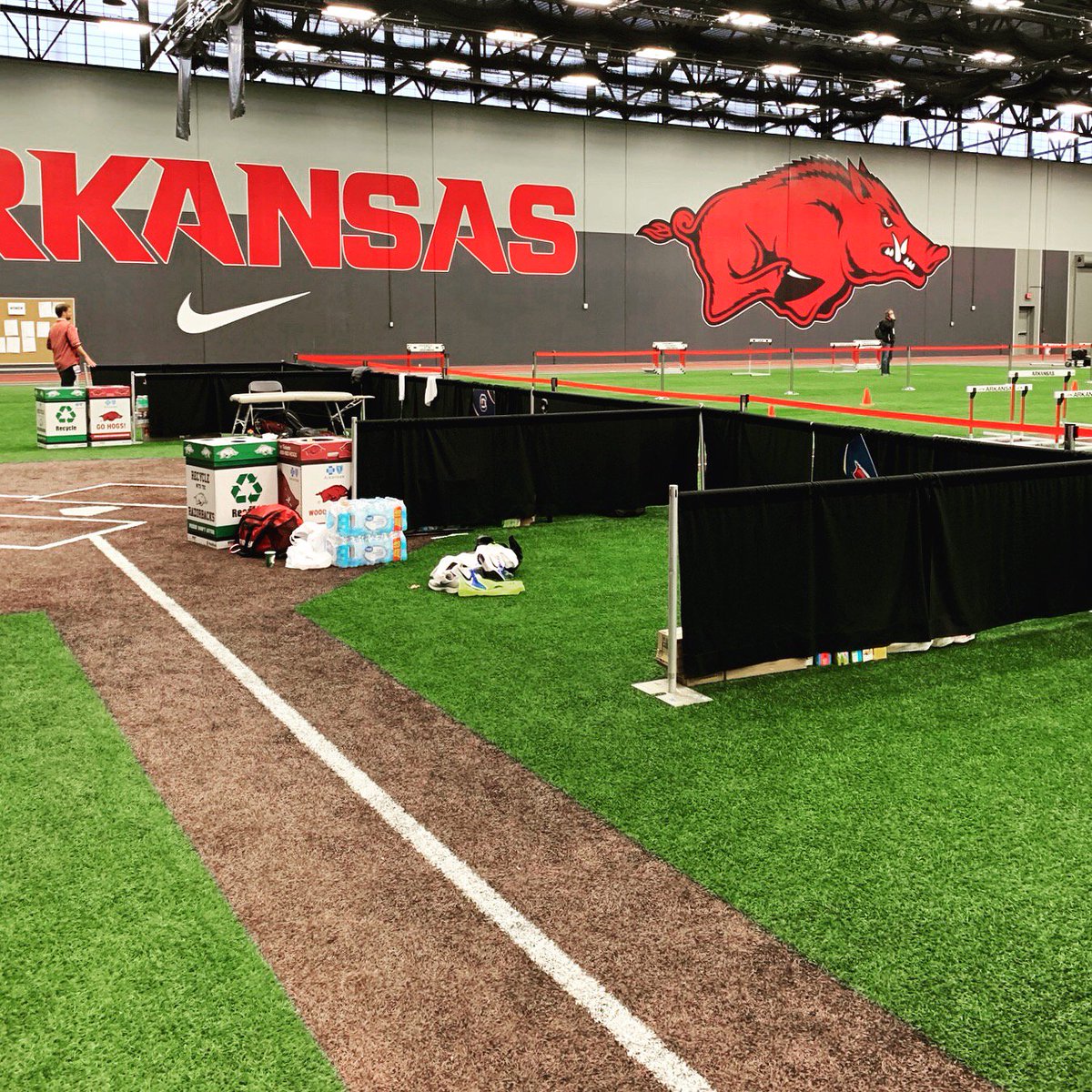 AOSHogDocs's tweet photo. Gearing up for day✌️of the @SEC Indoor Track &amp; Field Championships at Randal Tyson. We’re proud to be here to support our @RazorbackTF team. Come join us if you can. Go Hogs! #WPS #hogdocs #sportsmedicine #trackandfield https://t.co/WQ5z11A1cl