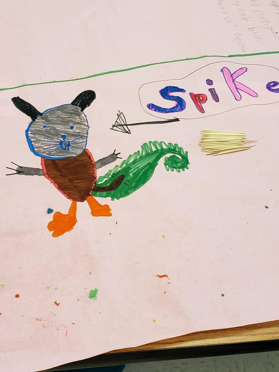 Gayton_ES's tweet photo. First graders collaborate to design a unique animal by researching existing animals, sketching a prototype, creating  a 3D model, and presenting to the class. #creativethinking #LifeReady #HCPS #GaytonGators @Gayton_ES https://t.co/7SPvTcnd7s