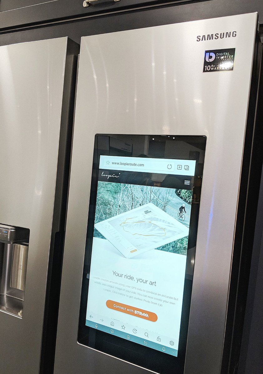 Today has been mainly guerilla fridge marketing. Impressive piece of kit <a href="/Samsung/">Samsung Electronics</a>

I didn't know I needed this in my life till today.

#ultimatefridgemagnet