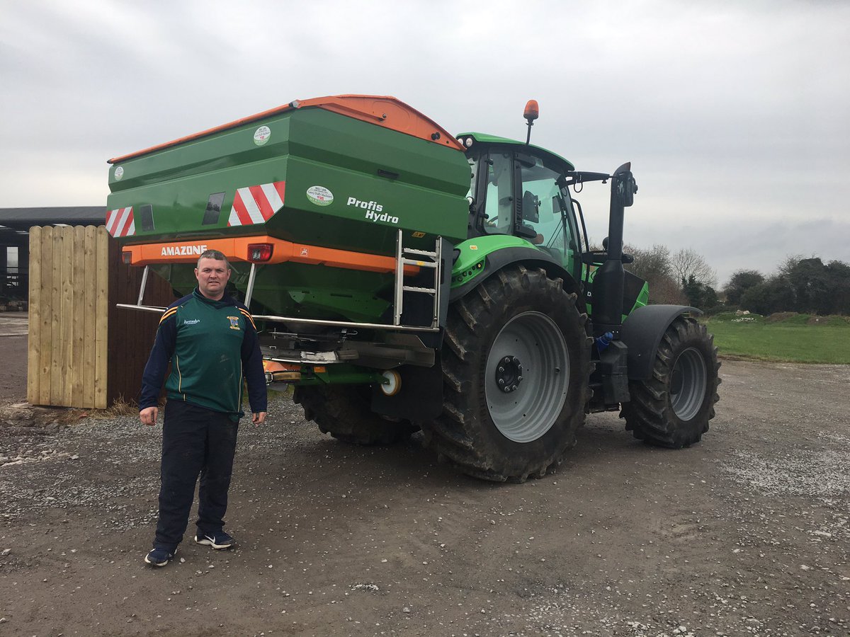 All <a href="/duffymachinery/">Gerry Duffy Mach ltd</a> would like to wish James Fitzgeard all the best with his new Amazone ZA-TS 4200 #farmhand