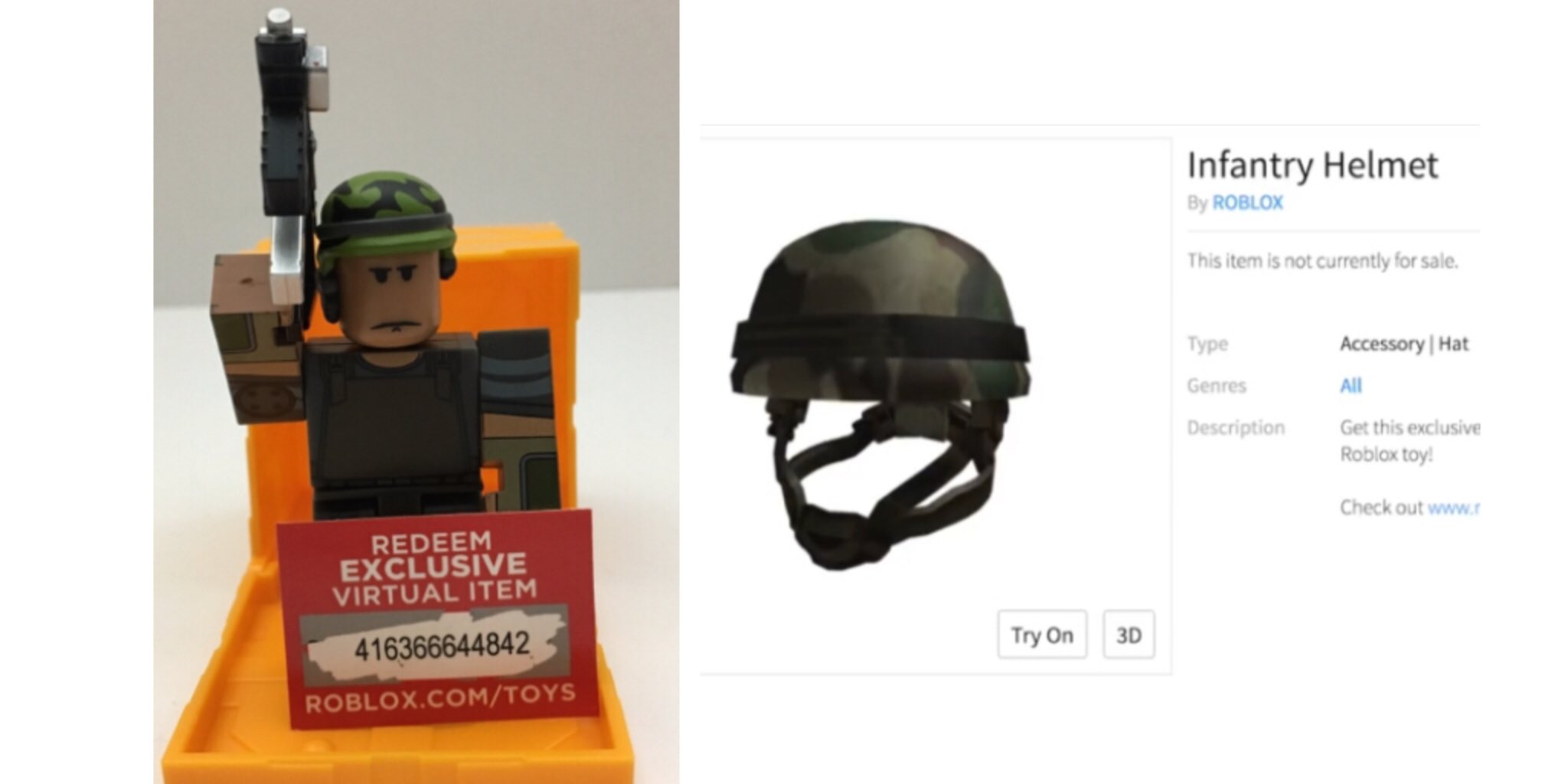 Lily On Twitter This Is An Extra Code I Have Take If U Like It Pls Comment So We Know It S Used Robloxtoys - random infantry hat roblox