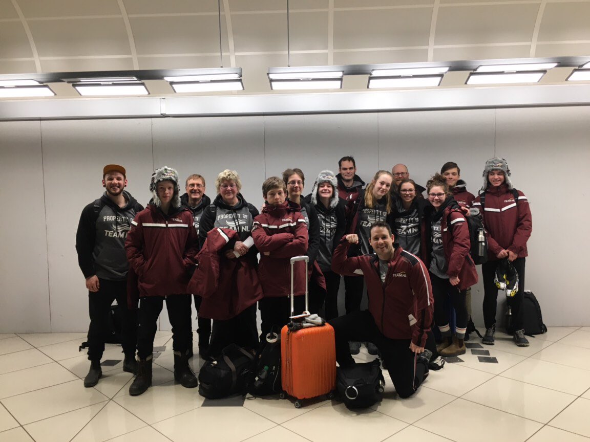 Headed to Red Deer!!!! Canada games lets goooo!!! #cgcrosscountry #goteamNL