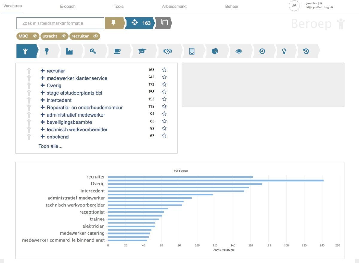 Jobhunters opgelet! Teveel tijd kwijt met het o.a. zoeken naar organisaties en contactpersonen? Maak dan gebruik van JobXS PRO. Stel je zoekopdracht samen uit 13 categorieën en maak de arbeidsmarkt transparant. Meer weten? Lees: jobxs.nl/jobxs-pro/