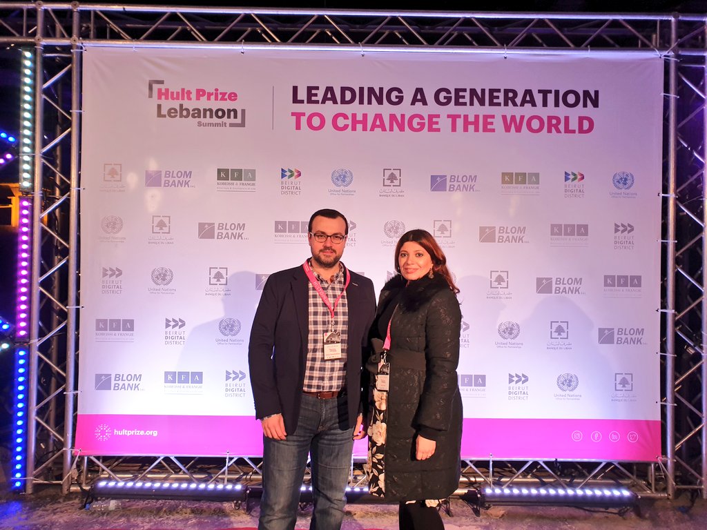 mona_itani1's tweet photo. Very happy to be at the @hultprizeleb semi-finals and see #Beepers from @USEKOfficial #Zahle pitching as one of the 6 semi-finalists after I judged them pitching on their campus! @hultprize #changemakers #changemakerlb #riyadainnovation #socent #socinn https://t.co/GIfFm1gKHM