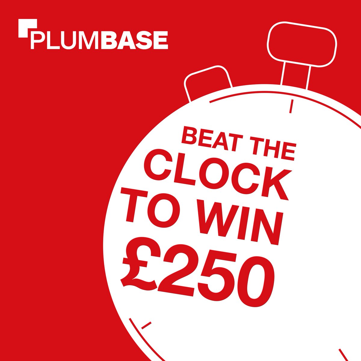 JGSpeedfit's tweet photo. SECOND-FIX IN SECONDS! 💰 On the day wins £100 Tesco voucher In the UK wins £250 Tesco voucher. Come along to your local Plumbase and give it a go, dates can be found here: https://t.co/Ovbown5FWS @plumbaseuk #Plumbase #Competition #SecondFixInSeconds #BeatTheClock https://t.co/FAKS288l62
